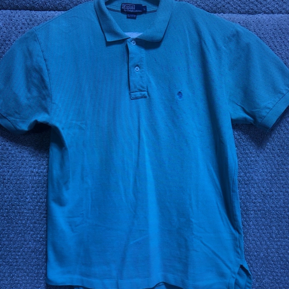 Polo by Ralph Lauren Teal Short-Sleeve Polo Shirt